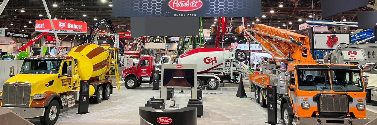 Peterbilt Displays Technological Advancements at World of Concrete - Hero image